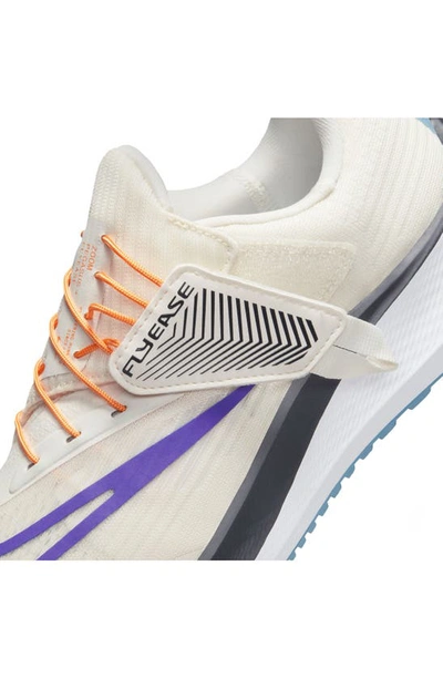 Shop Nike Air Zoom Pegasus 39 Flyease Running Shoe In Phantom/ White/ Cerulean