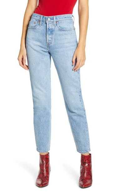 Shop Levi's Wedgie Icon Fit High Waist Jeans In Samba Tango Light