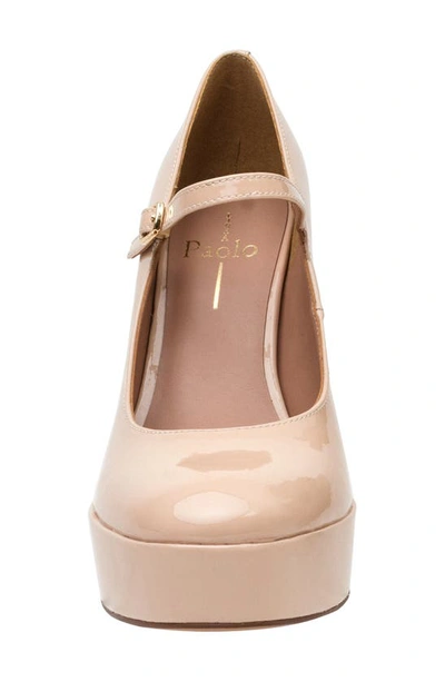 Shop Linea Paolo Isadora Mary Jane Platform Pump In Blush Pink