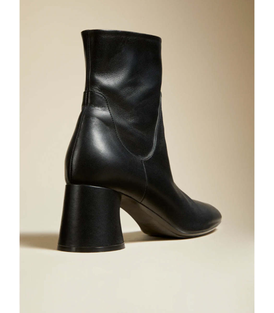Shop Khaite The Wythe Ankle Boot In Black