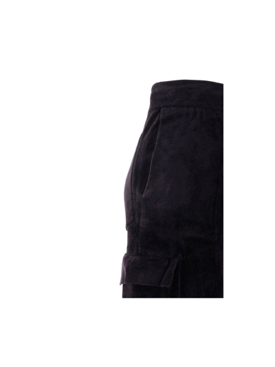 Shop Helmut Lang Plush Jogger Pants In Black