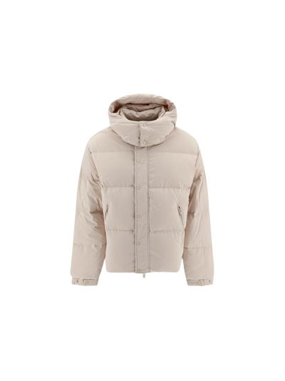 Represent Puffer Jacket In Ivory