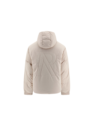 Represent Puffer Jacket In Ivory