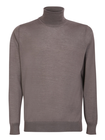 Shop Colombo Beige Silk And Cashmere Sweater