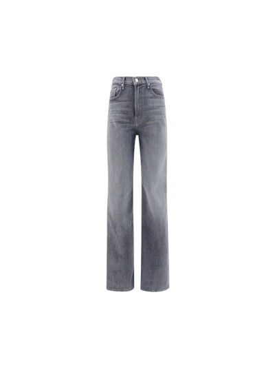 Shop Mother The Maven Heel Jeans In Uncommon Groung