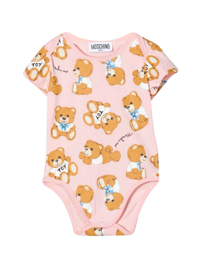 Shop Moschino Set Of 2 Baby Girl Bodysuit Teddy Bear