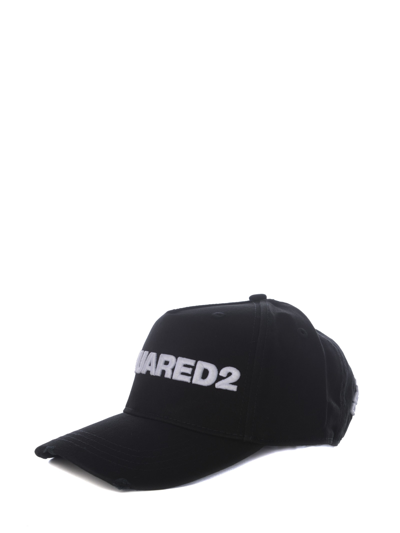 Shop Dsquared2 Hat  In Cotton In Nero