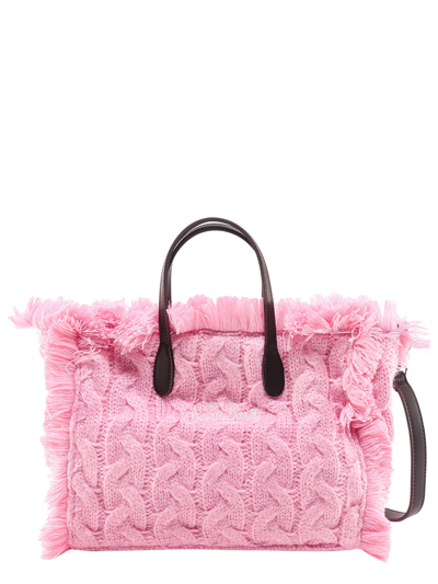 Shop Mc2 Saint Barth Colette Handbag In Pink