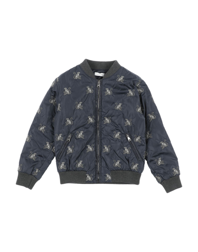 Shop Dolce & Gabbana Toddler Boy Jacket Midnight Blue Size 7 Polyamide In Dark Blue