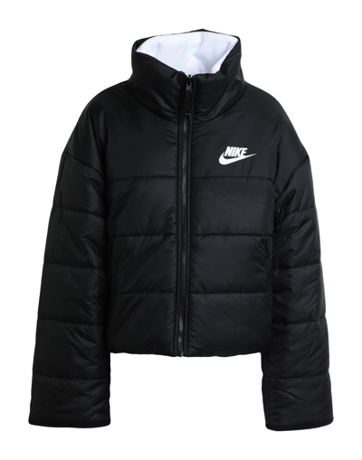 Shop Nike W Nsw Tf Rpl Clssc Hd Jkt Venr Woman Down Jacket Black Size Xl Polyester