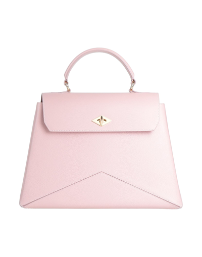 Shop Ballantyne Woman Handbag Pink Size - Soft Leather