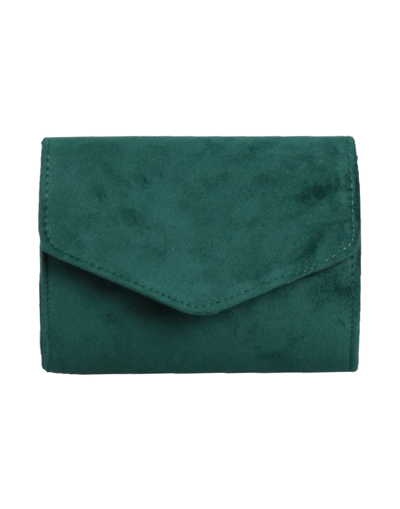 Shop Valerio 1966 Woman Handbag Dark Green Size - Polyurethane