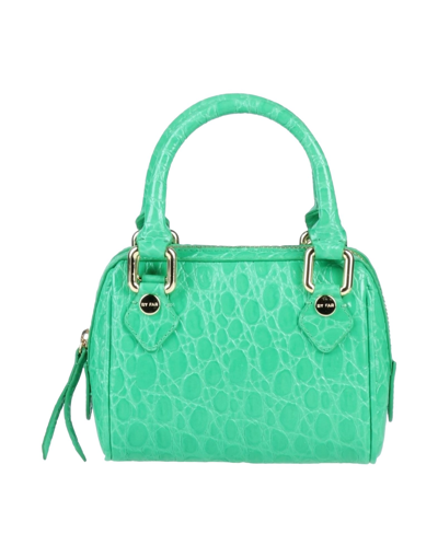 Shop By Far Woman Handbag Green Size - Cowhide
