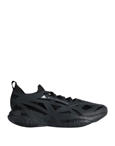 Shop Adidas By Stella Mccartney Asmc Solarglide M Man Sneakers Black Size 10 Textile Fibers, Synthetic Fi