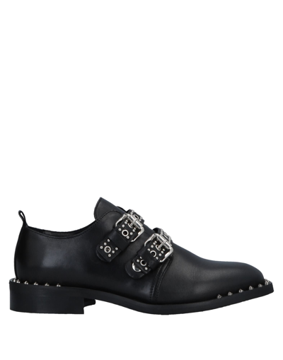 Shop Just Juice Loafers In Black