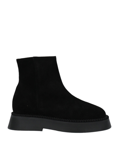 Shop Wandler Woman Ankle Boots Black Size 9 Calfskin