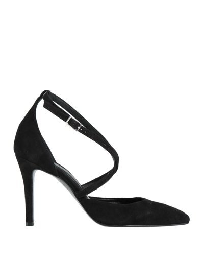 Shop Valerio 1966 Woman Pumps Black Size 8 Soft Leather