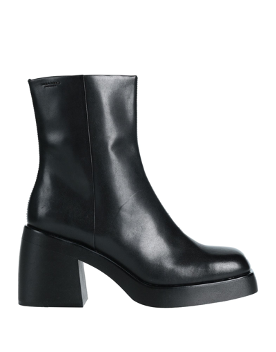 Shop Vagabond Shoemakers Woman Ankle Boots Black Size 7 Soft Leather