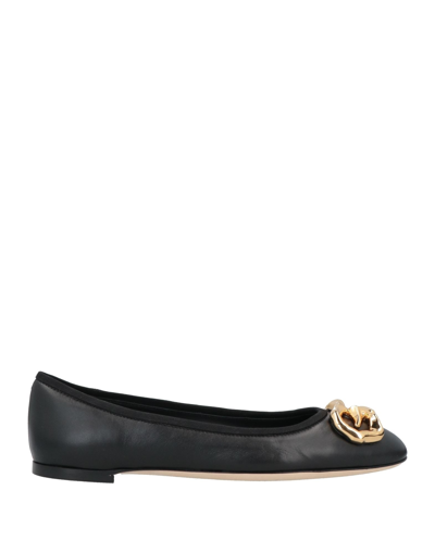 Giuseppe Zanotti Ballet Flats In Black