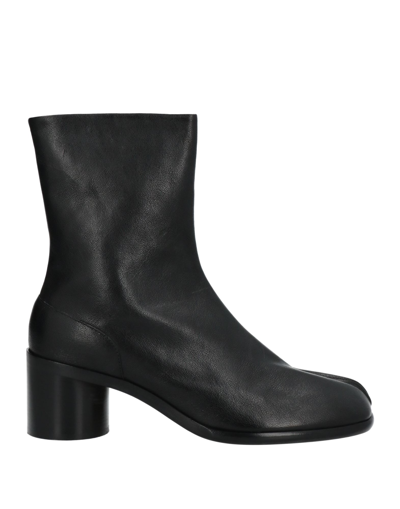 Shop Maison Margiela Man Ankle Boots Black Size 7 Soft Leather
