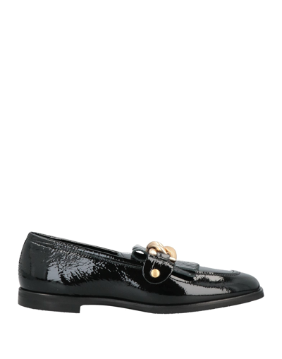 Shop Baldinini Woman Loafers Black Size 6 Soft Leather
