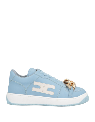 Elisabetta Franchi Sneakers In Azure