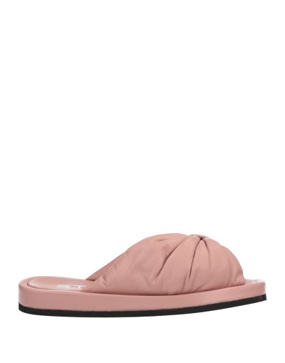 Shop Strategia Sandals In Pastel Pink