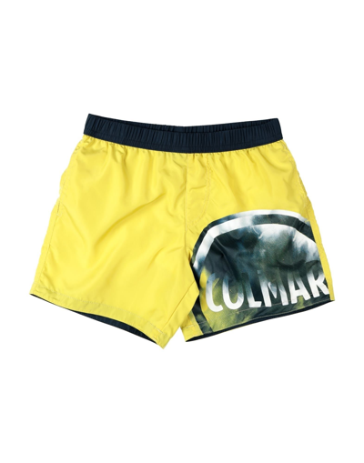 Shop Colmar Toddler Boy Swim Trunks Yellow Size 6 Polyester