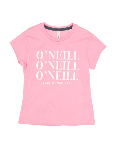 Shop O'neill Toddler Girl T-shirt Pink Size 6 Cotton