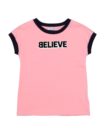 Shop Dolce & Gabbana Toddler Girl T-shirt Pink Size 7 Cotton
