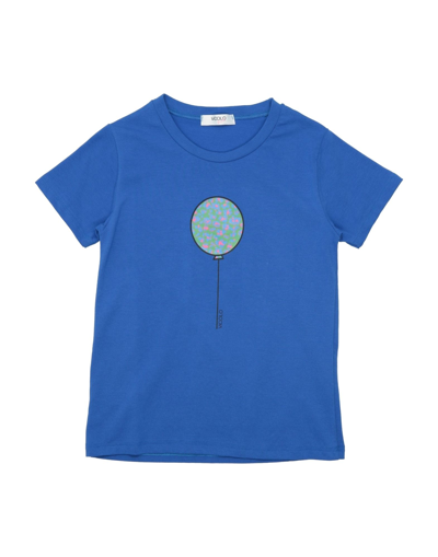 Shop Vicolo Toddler Girl T-shirt Blue Size 4 Cotton, Elastane