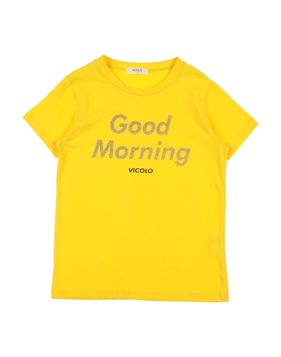 Vicolo T-shirts In Yellow