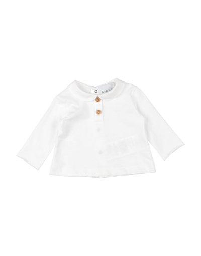 Shop Le Petit Coco Newborn Girl T-shirt White Size 1 Cotton