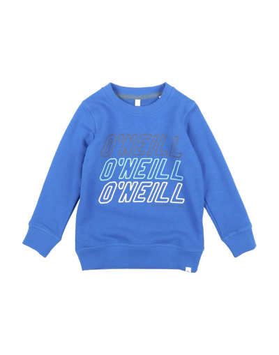 Shop O'neill Toddler Boy Sweatshirt Bright Blue Size 6 Cotton, Polyester