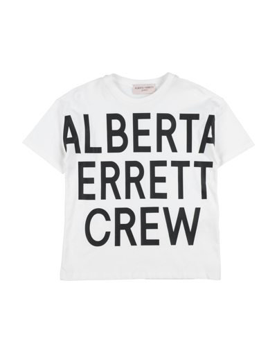 Shop Alberta Ferretti Toddler Girl T-shirt White Size 4 Cotton