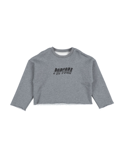 Shop Touriste Toddler Girl Sweatshirt Grey Size 4 Cotton, Elastane