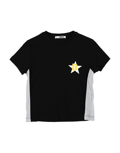 Shop Dooa Toddler Boy T-shirt Black Size 7 Cotton