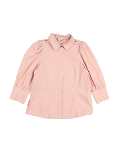 Shop Elisabetta Franchi Toddler Girl Shirt Blush Size 6 Cotton, Elastane In Pink