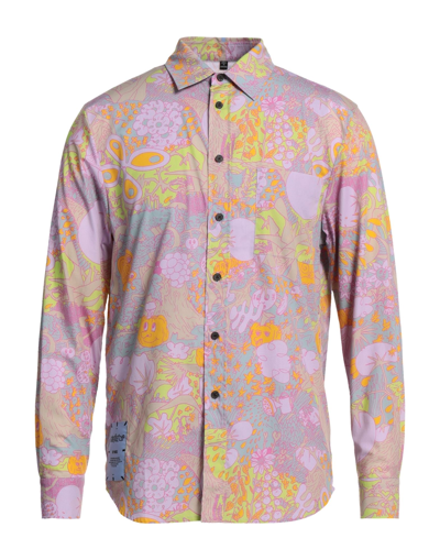 Shop Mcq By Alexander Mcqueen Mcq Alexander Mcqueen Man Shirt Pink Size M Cotton, Polyester