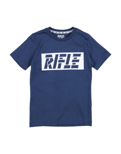 Shop Rifle Toddler Boy T-shirt Blue Size 6 Cotton
