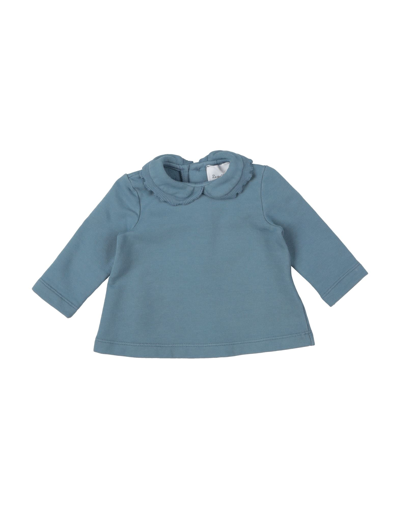 Shop Le Petit Coco Newborn Girl T-shirt Pastel Blue Size 1 Cotton, Elastane