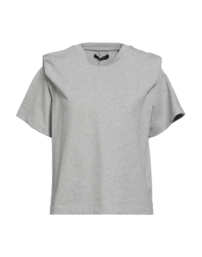 Shop Isabel Marant T-shirts In Light Grey