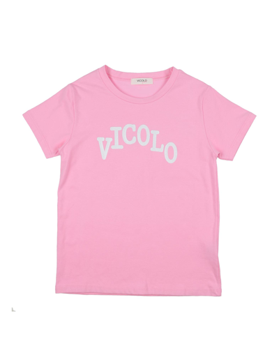 Shop Vicolo T-shirts In Light Pink