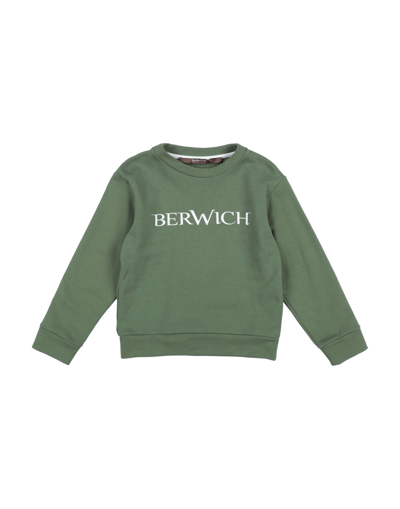 Shop Berwich Toddler Boy Sweatshirt Green Size 6 Cotton, Elastane