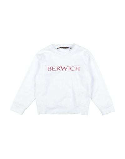 Shop Berwich Toddler Boy Sweatshirt Ivory Size 6 Cotton, Elastane In White