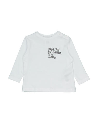 Shop Douuod Newborn Girl T-shirt White Size 3 Cotton