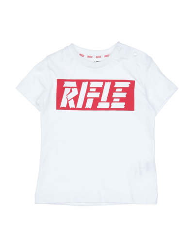 Shop Rifle T-shirts In White