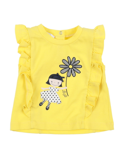 Liu •jo T-shirts In Yellow