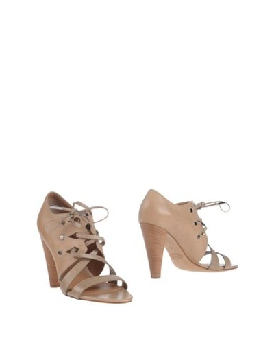Shop Tod's Ankle Boot In Sand