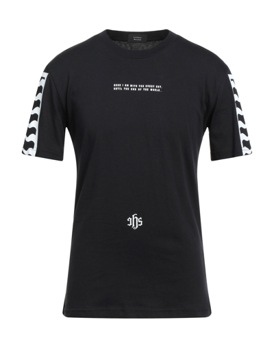 Shop Ihs Man T-shirt Black Size M Cotton